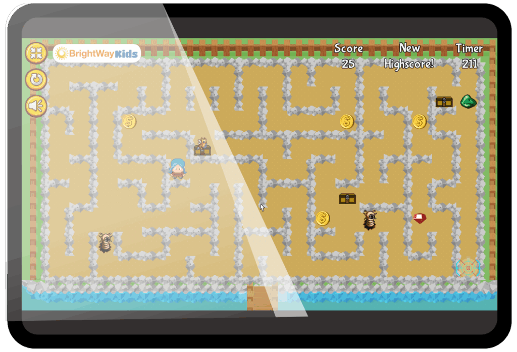 BrightWay Kids Math Game Maze Challenge