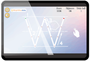 BrightWay Kids Dysgraphia Brain Game Trace It