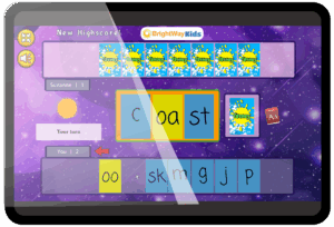 BrighttWayKids Dyslexia brain game Frenzy