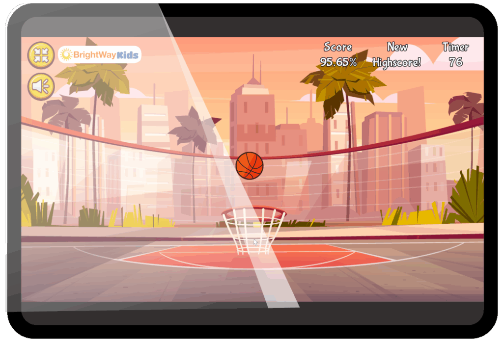 BrightWay Kids game Hoops for Dysgraphia