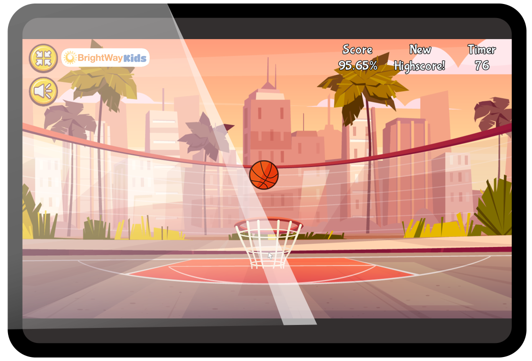 BrightWay Kids game Hoops for Dysgraphia