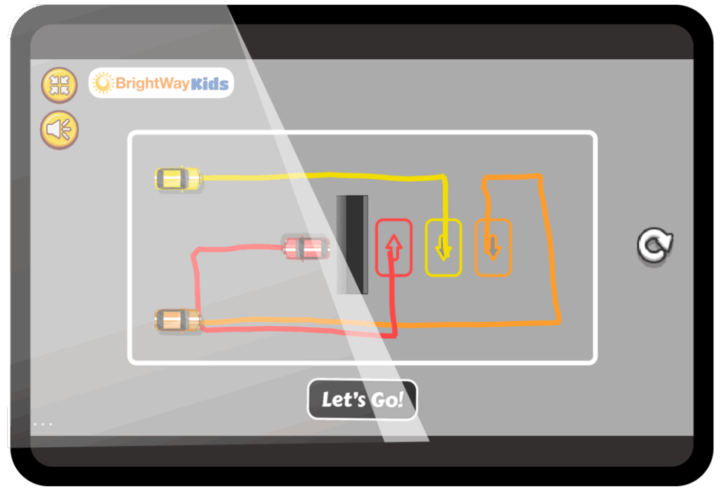 BrightWay Kids digital game Parking Jam for ADHD Focus