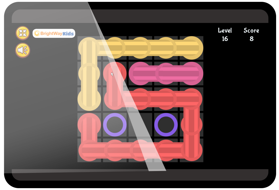 BrightWay Kids digital game Pipe Connect for Dyscalculia