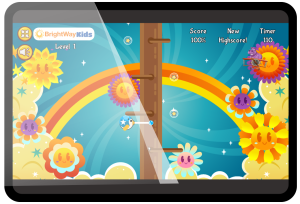 BrightWay Kids digital game Sky Race for Poor Reading