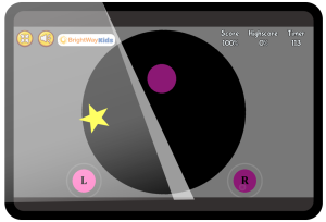 BrightWay Kids game Color Burst for Dyslexia