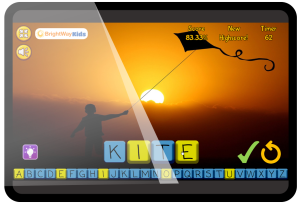 BrightWay Kids digital game Word Sounds for ADD and ADHD