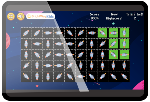 BrightWay Kids Game Rocket Trail for Dyslexia