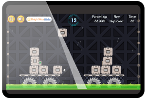 BrightWay Kids digital game Box Stacker for APD