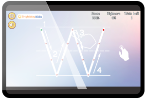 BrightWay Kids Dysgraphia Brain Game Trace It